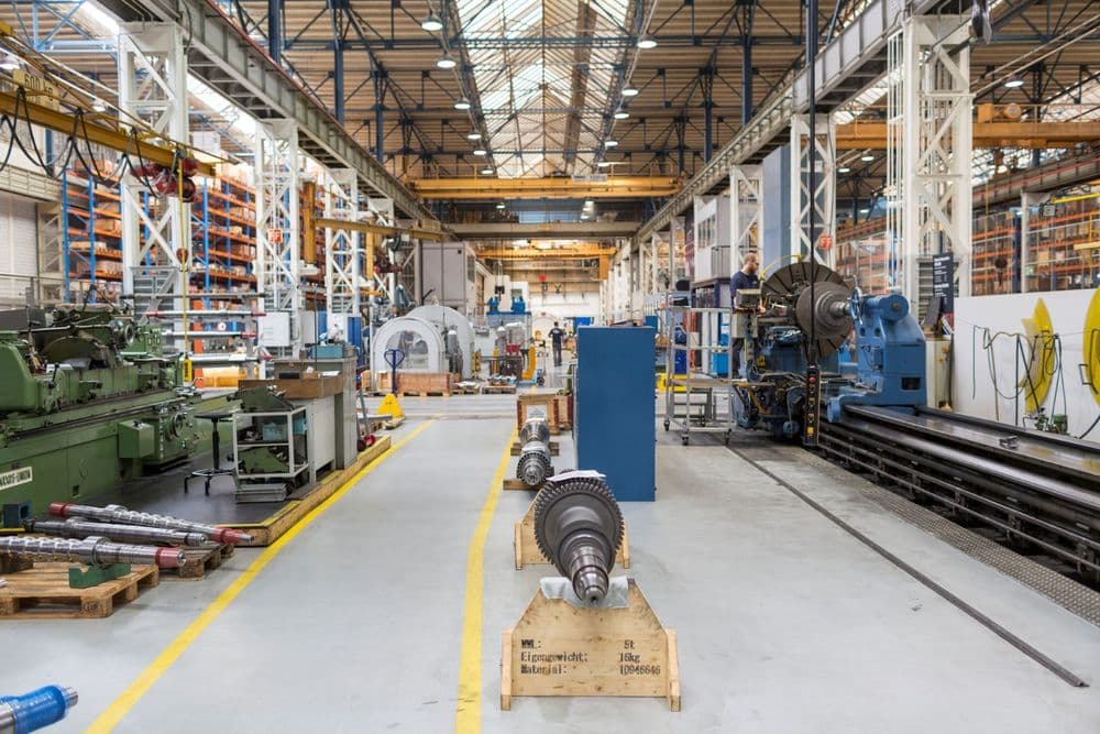 Machinery plant